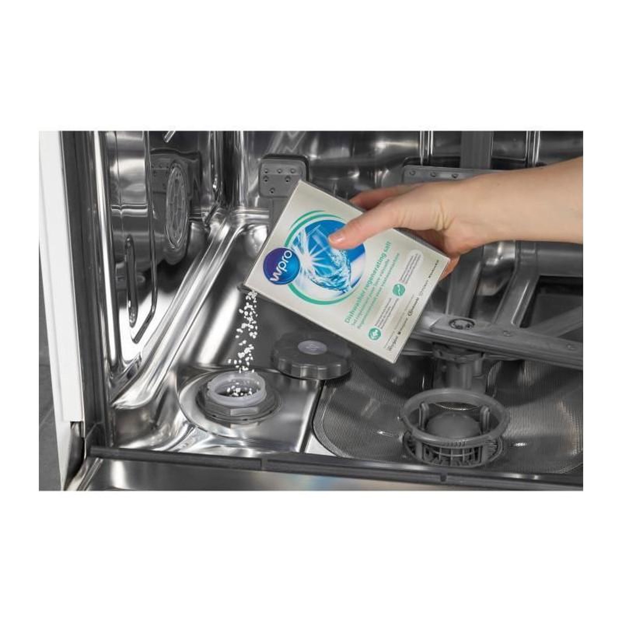 Voir la diapositive 3 : WPRO WPRO DWS115 Sel regenerant - boite de 1 kg