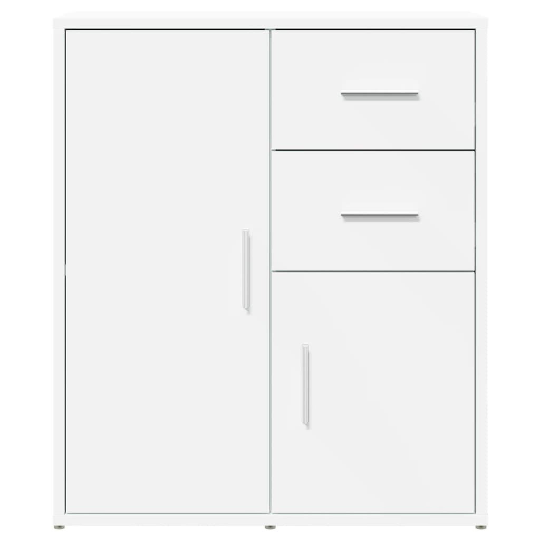 Voir la diapositive 5 : VIDAXL Buffet blanc 60x31x70 cm bois d'ingenierie