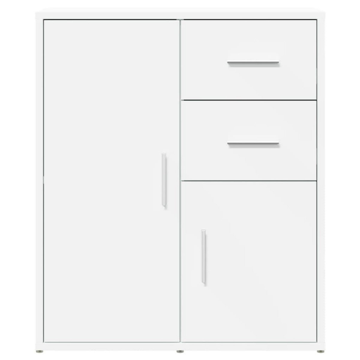 VIDAXL Buffet blanc 60x31x70 cm bois d'ingenierie