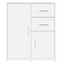 Voir la diapositive 5 : VIDAXL Buffet blanc 60x31x70 cm bois d'ingenierie