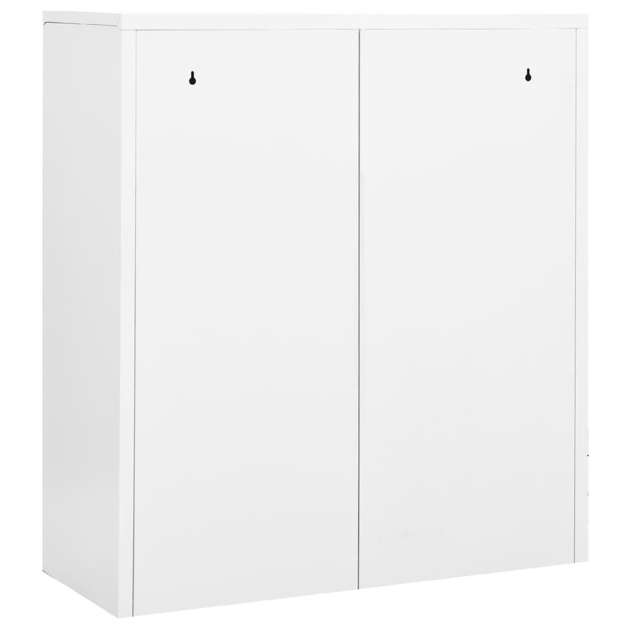 Voir la diapositive 5 : VIDAXL Armoire de bureau Blanc 90x40x102 cm Acier