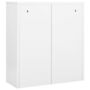 Voir la diapositive 5 : VIDAXL Armoire de bureau Blanc 90x40x102 cm Acier