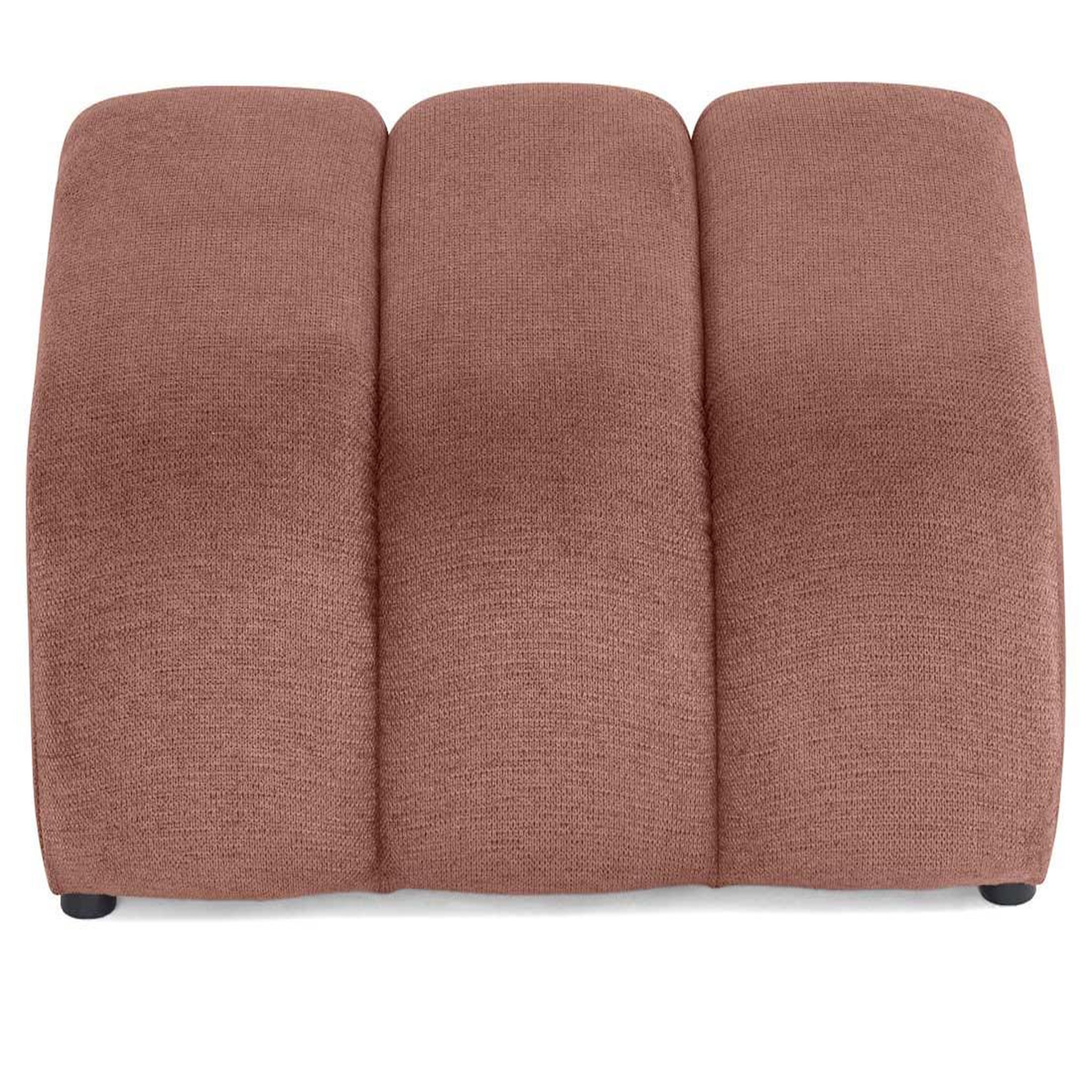 Voir la diapositive 6 : LISA DESIGN Debbie - pouf en tissu texturé