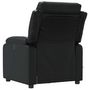 Voir la diapositive 5 : VIDAXL Fauteuil de massage inclinable Noir Similicuir