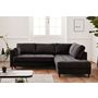 Voir la diapositive 2 : LISA DESIGN Anna - canapé d'angle droit - 5 places - convertible - en velours