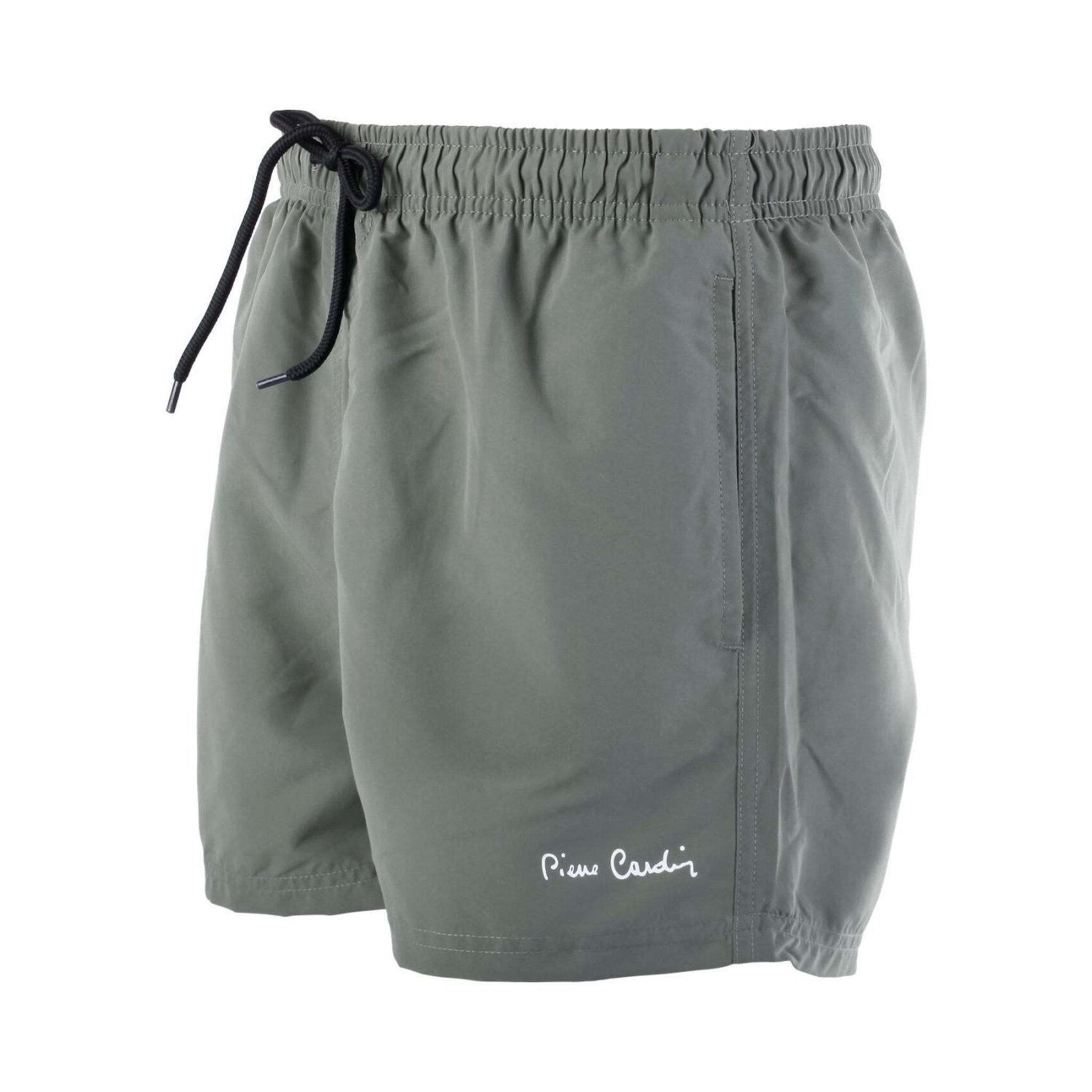 Voir la diapositive 3 : PIERRE CARDIN Boardshort homme avec ceinture tout élastiquée basic
