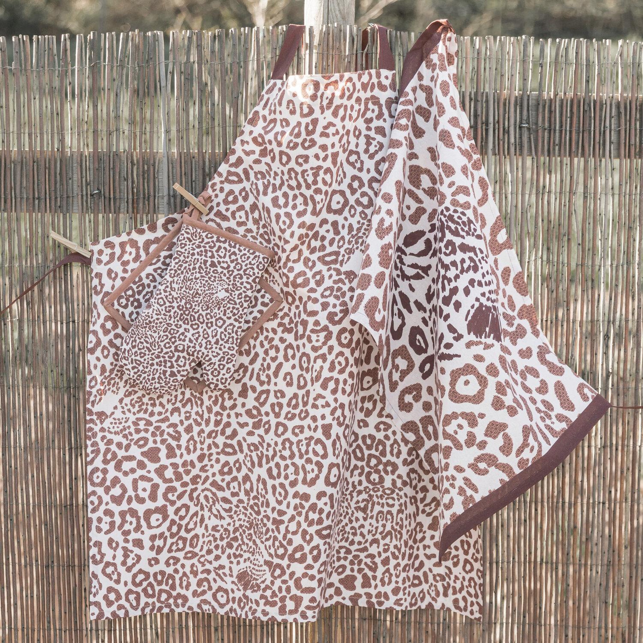 Voir la diapositive 2 : Les Ateliers du Linge Tablier 100% coton