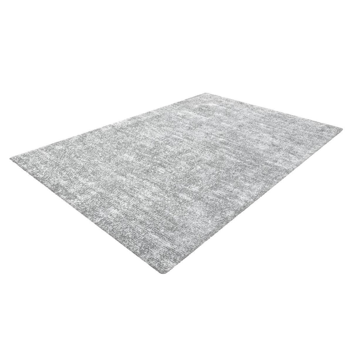 Paris Prix Tapis Vintage Tissé à la Main  Etna  Gris & Argent