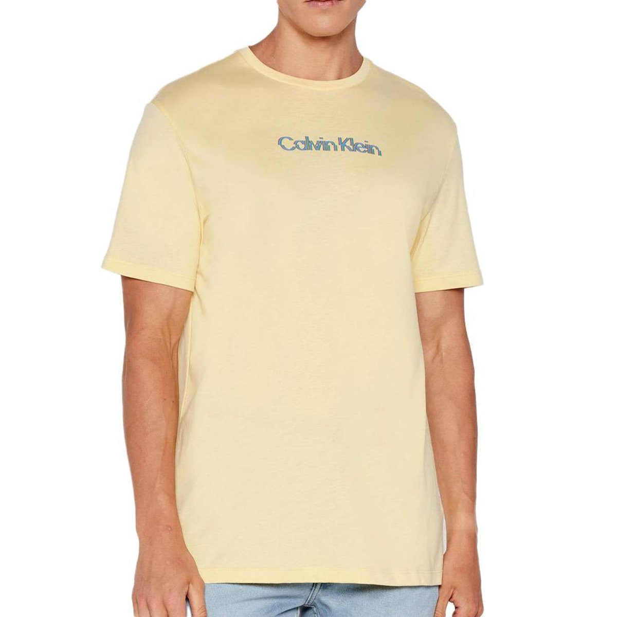 CALVIN KLEIN JEANS T Shirt  Homme Calvin Klein Jeans Glitched