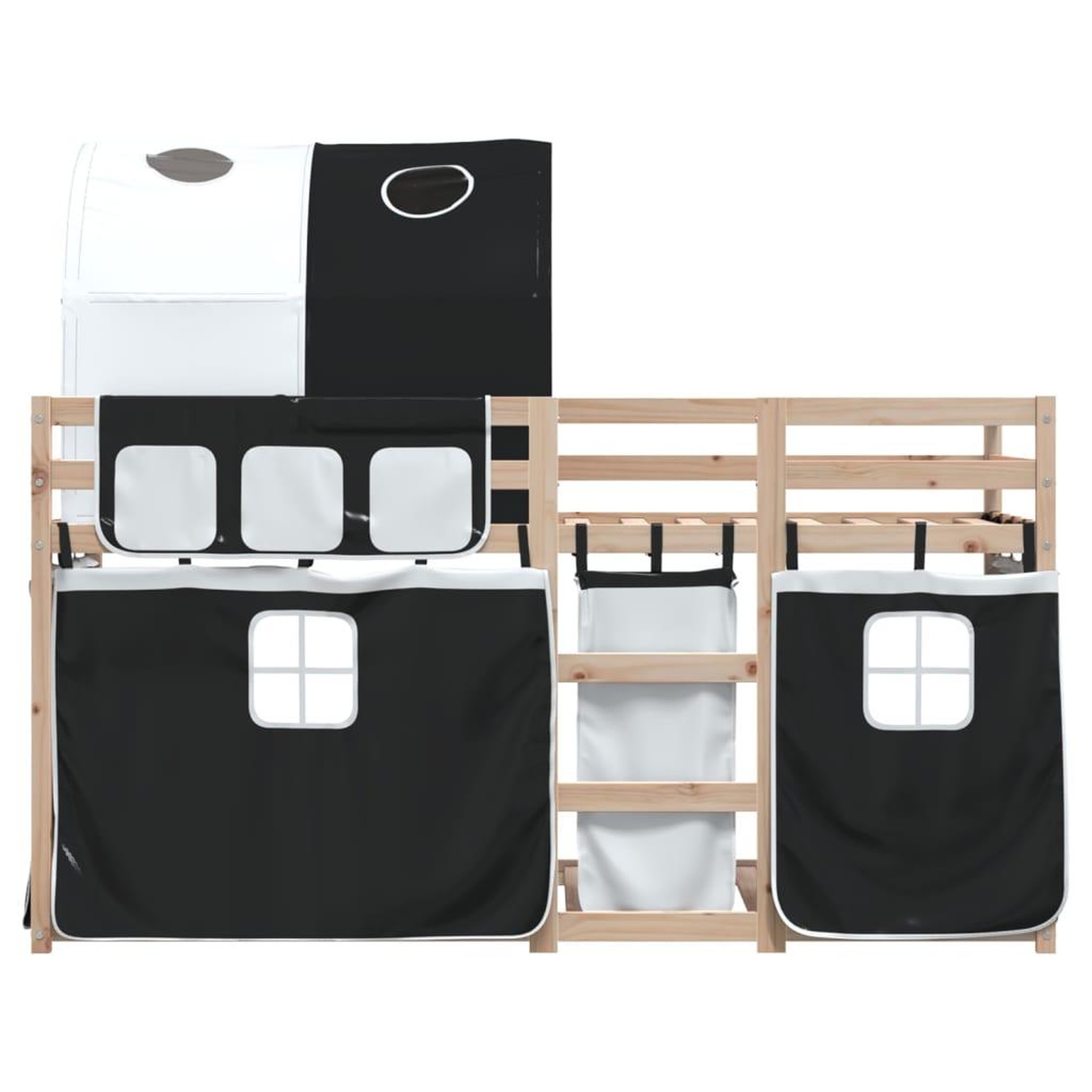 Voir la diapositive 5 : VIDAXL Lit superpose sans matelas 90x200 cm bois de pin massif