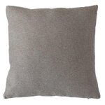 Paris Prix Coussin Déco en Velours  Lagarta  40x40cm Taupe