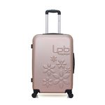 LES P'TITES BOMBES LPB LPB - Valise Weekend ABS ELEONOR 4 Roues 65 cm. Coloris disponibles : Beige, Gris, Violet, Bleu, Noir, Rose, Rouge