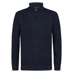 Petrol Industries Sweat Zippé Marine Homme Petrol Industries Collar. Coloris disponibles : Bleu