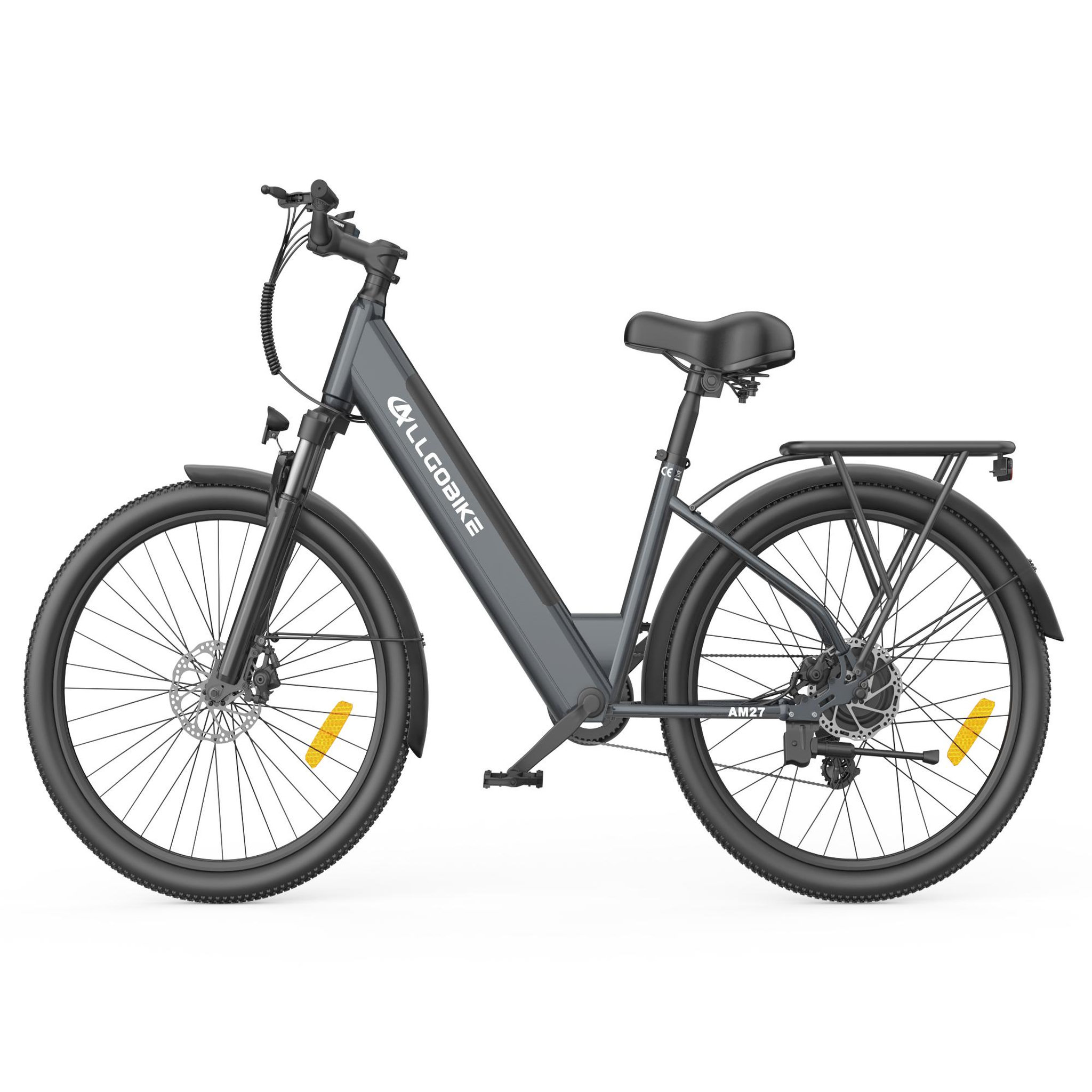Voir la diapositive 1 : ALLGOBIKE Vélo électrique allgobike am27 27,5 pouces
