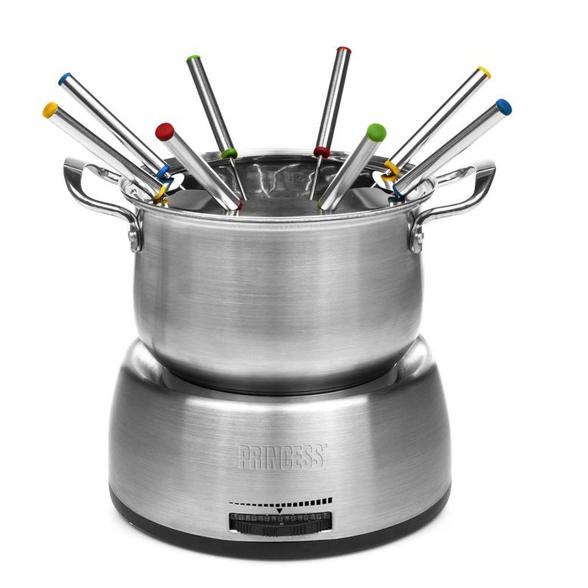 Voir la diapositive 3 : PRINCESS Kit appareil à fondue 8 fourchettes inox - 172680-01-001