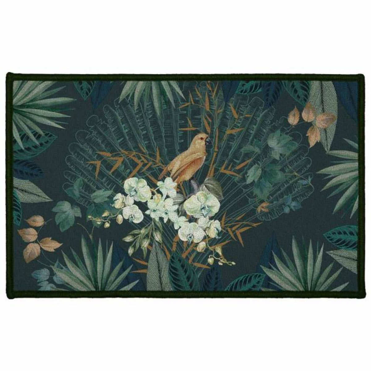 Paris Prix Tapis Déco Imprimé  Matinea  50x80cm Vert