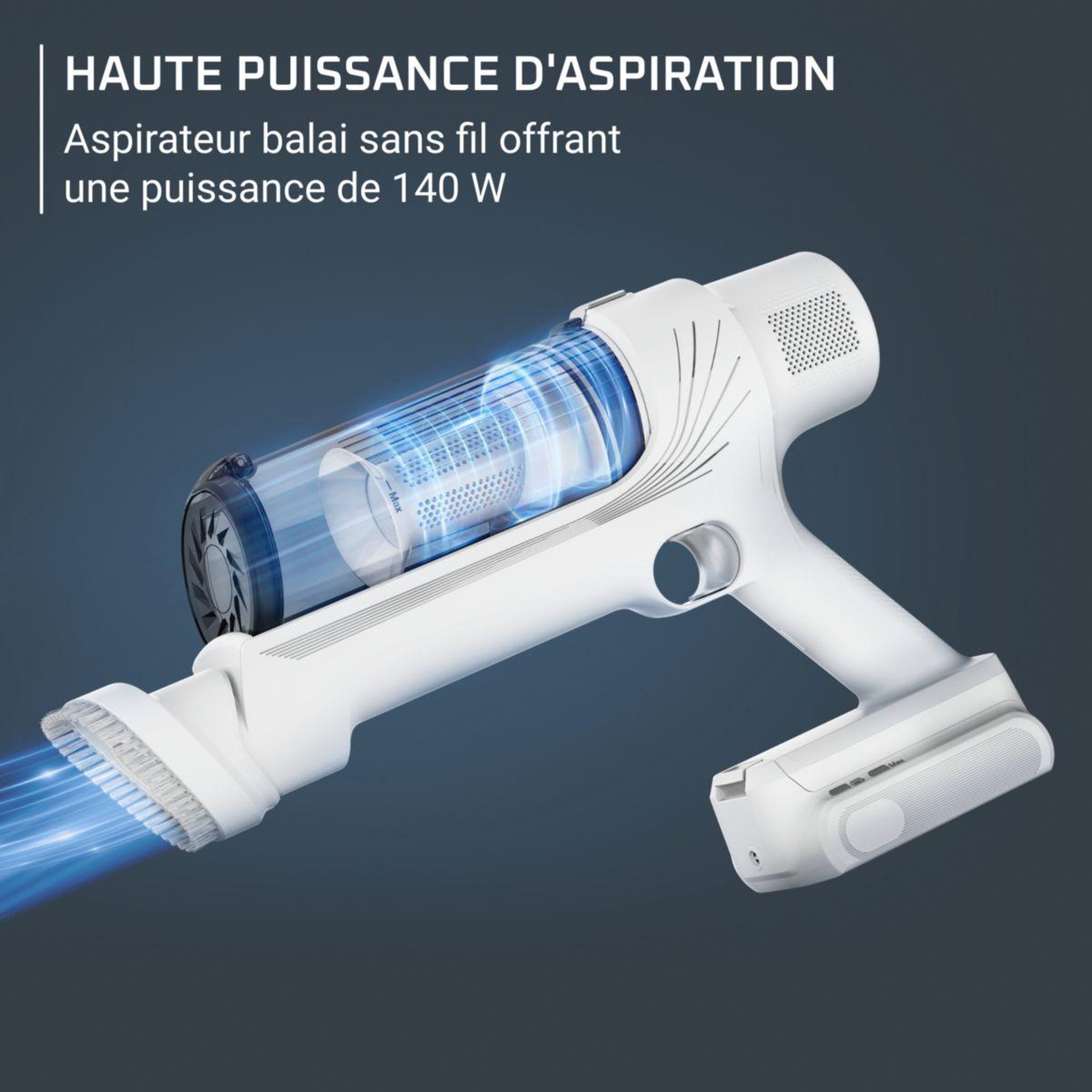 Voir la diapositive 4 : ROWENTA Aspirateur balai X-Pert 7.60 RH6A37WO