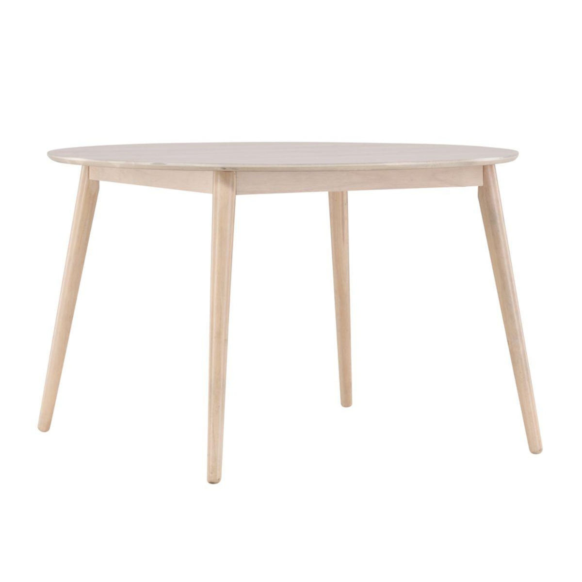 Paris Prix Table à Manger Ronde  Flora  120cm Naturel