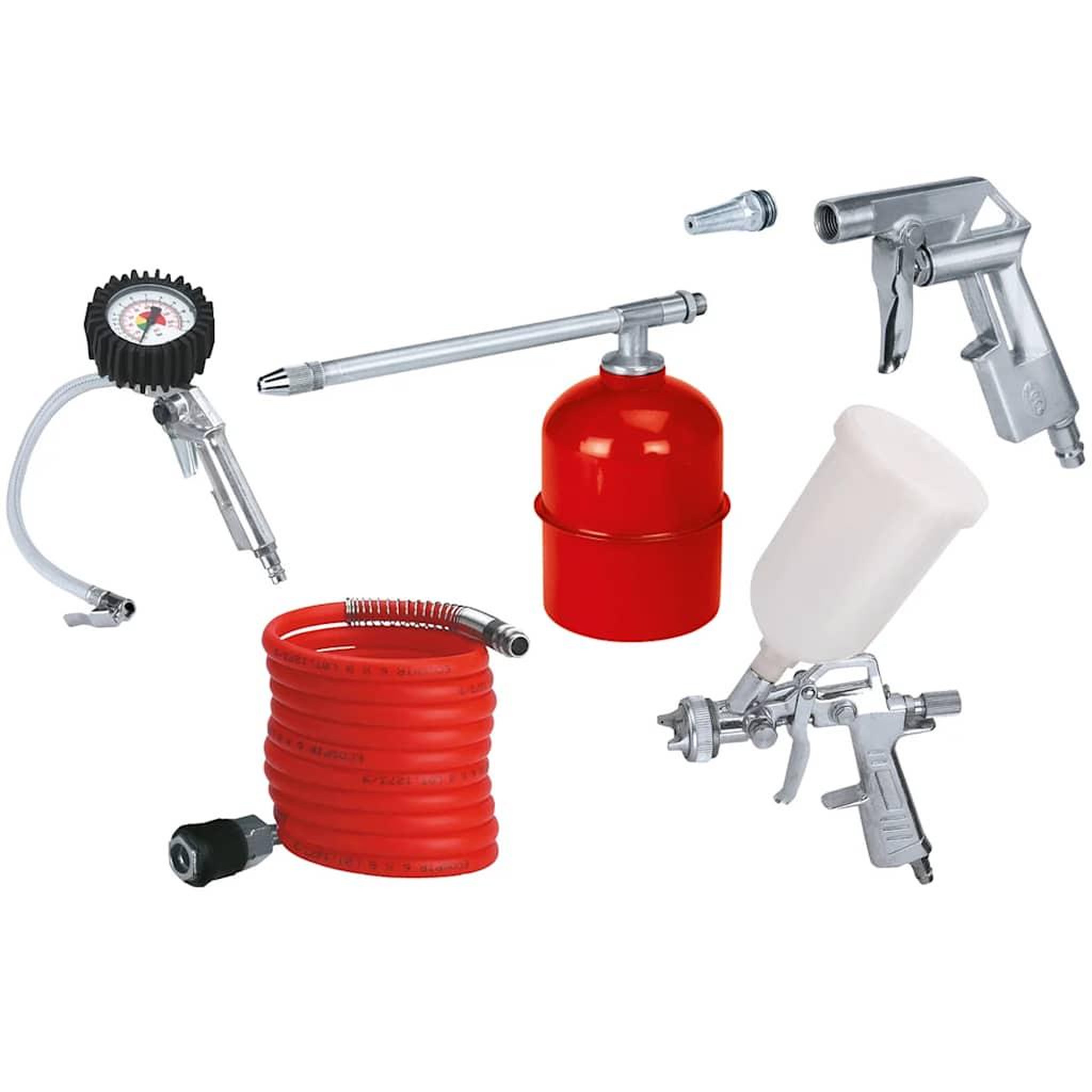 Voir la diapositive 2 : Einhell Einhell Kit d'outils pneumatiques 5 pcs