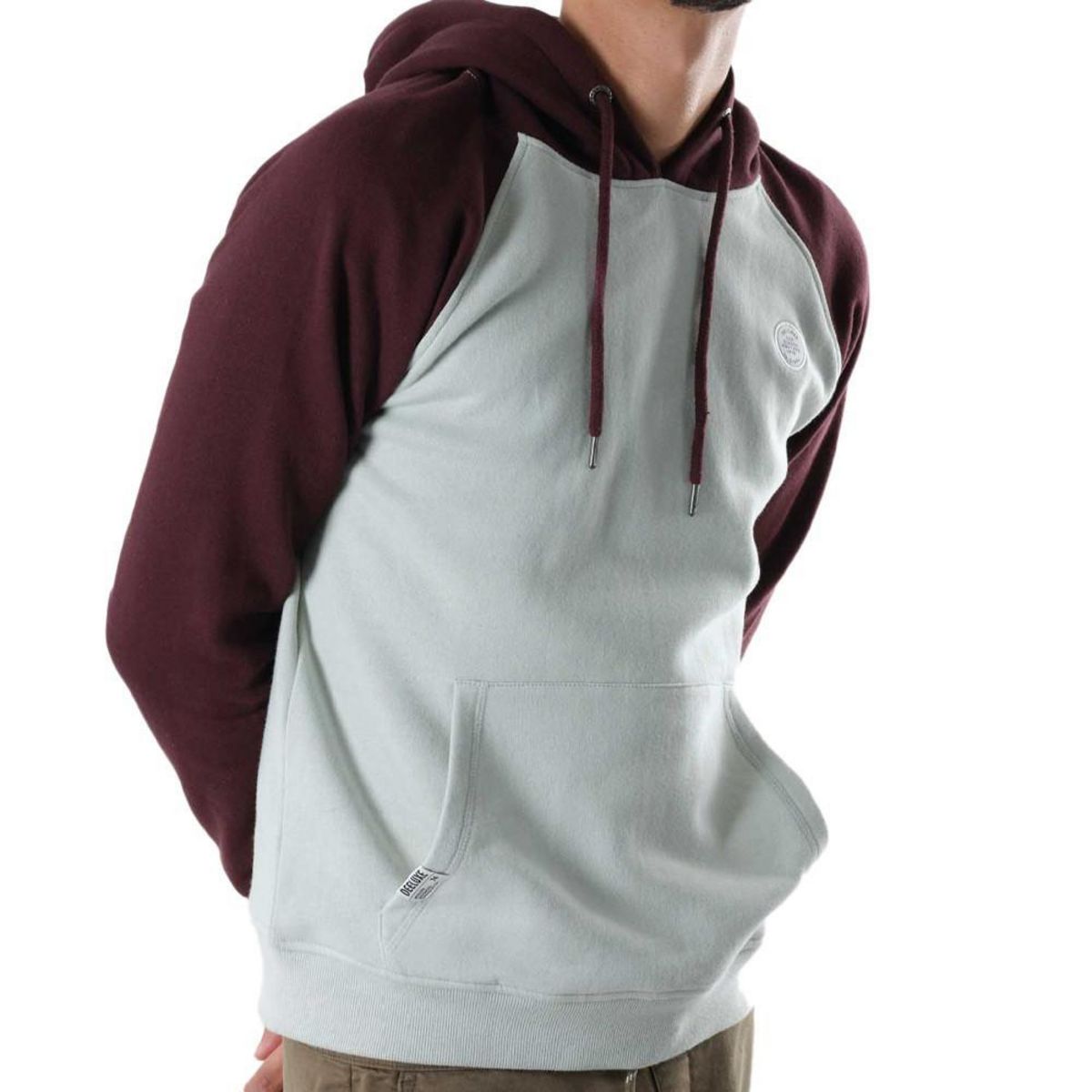 Deeluxe Sweat à capuche /Bordeaux Homme Deeluxe Nether