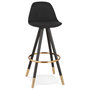 Voir la diapositive 1 : Paris Prix Tabouret de Bar Design  Ratima  97cm Noir & Or