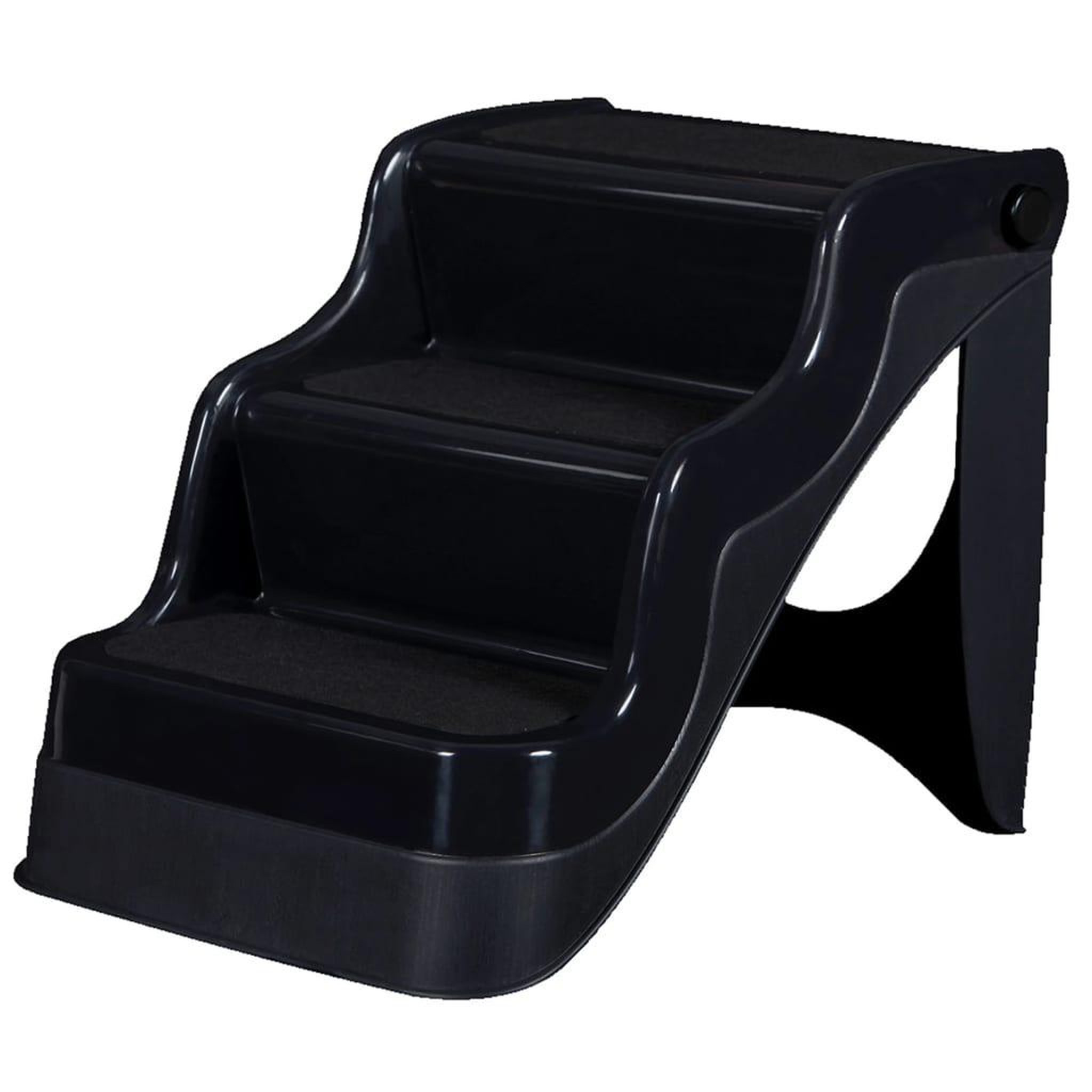 Voir la diapositive 1 : Flamingo FLAMINGO Escalier pour animaux de compagnie Easy-Step Noir 516755