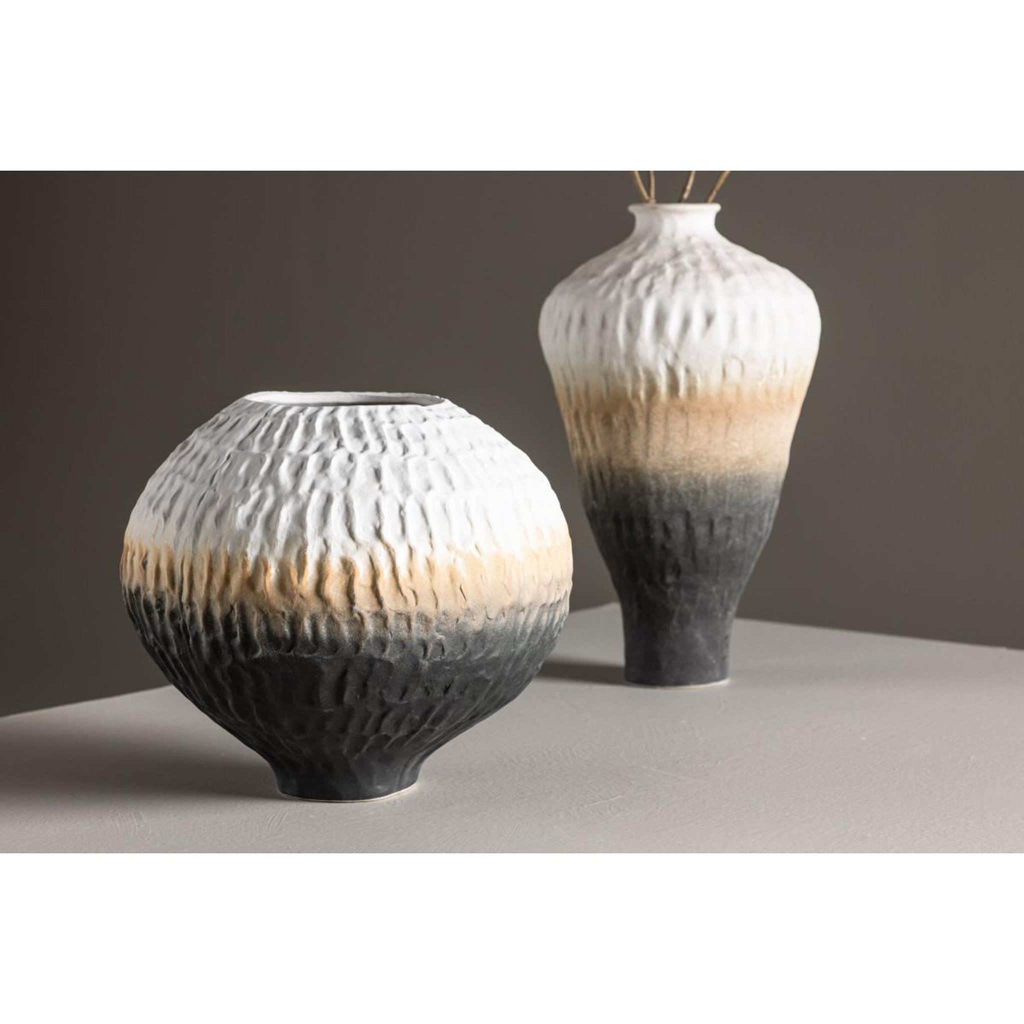 Voir la diapositive 4 : Paris Prix Vase déco tricolore  pane  21cm multicolore