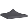 Voir la diapositive 1 : VIDAXL Toit de tente de reception 2x2 m Anthracite 270 g/m^2