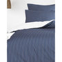 Voir la diapositive 2 : Sensei Maison Parure housse de couette percale de coton avec 2 taies 65x65 cm LINQUIST