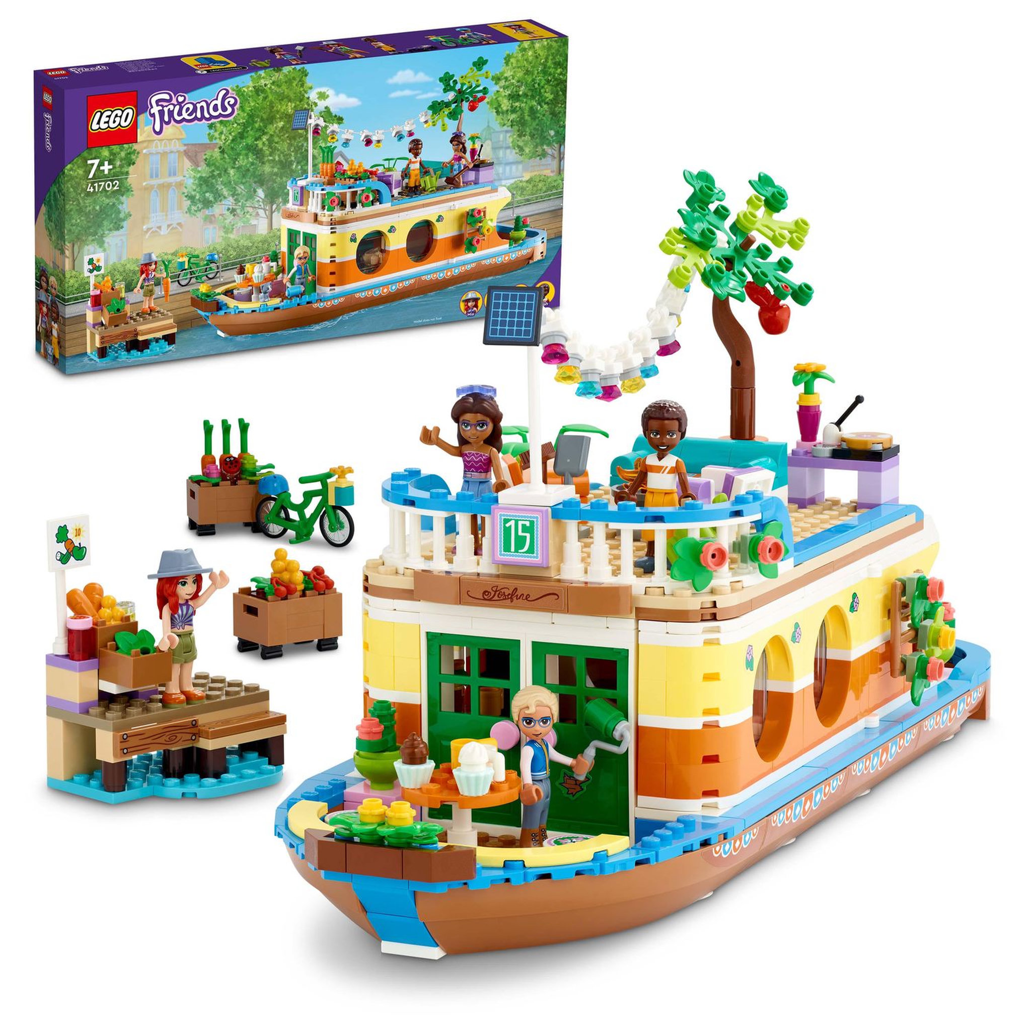 Voir la diapositive 2 : LEGO Friends 41702 - La péniche