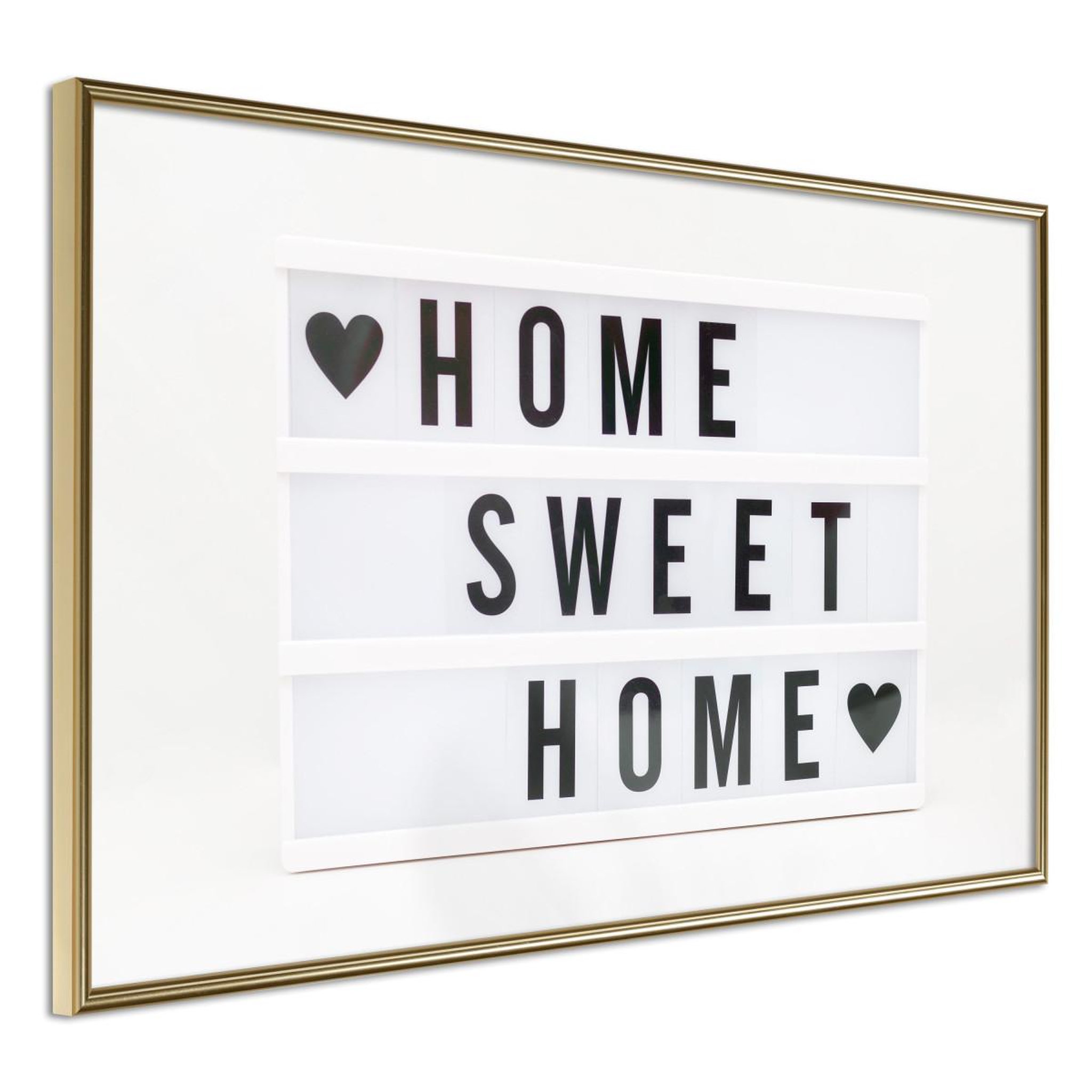 Paris Prix Affiche murale encadrée  there is no place like home