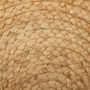 Voir la diapositive 3 : ATMOSPHERA Tapis rond jute ajouré diamètre 80 cm Atmosphera -  - Tapis rond 80 cm -  -