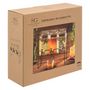 Voir la diapositive 6 : SECRET DE GOURMET Distributeur de Boisson  Modern Wood  4,5L Transparent