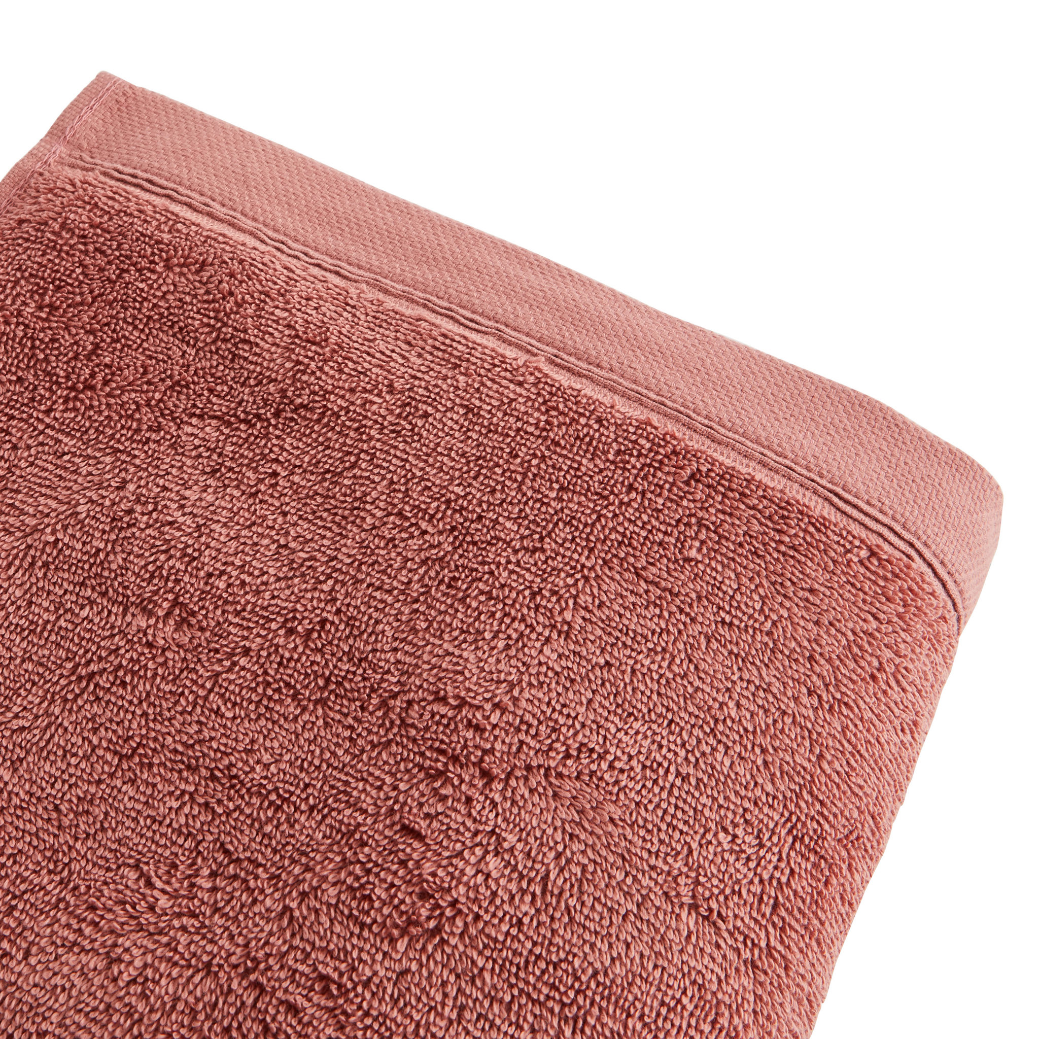 Voir la diapositive 3 : Maxi drap de bain en coton 600 g/m²