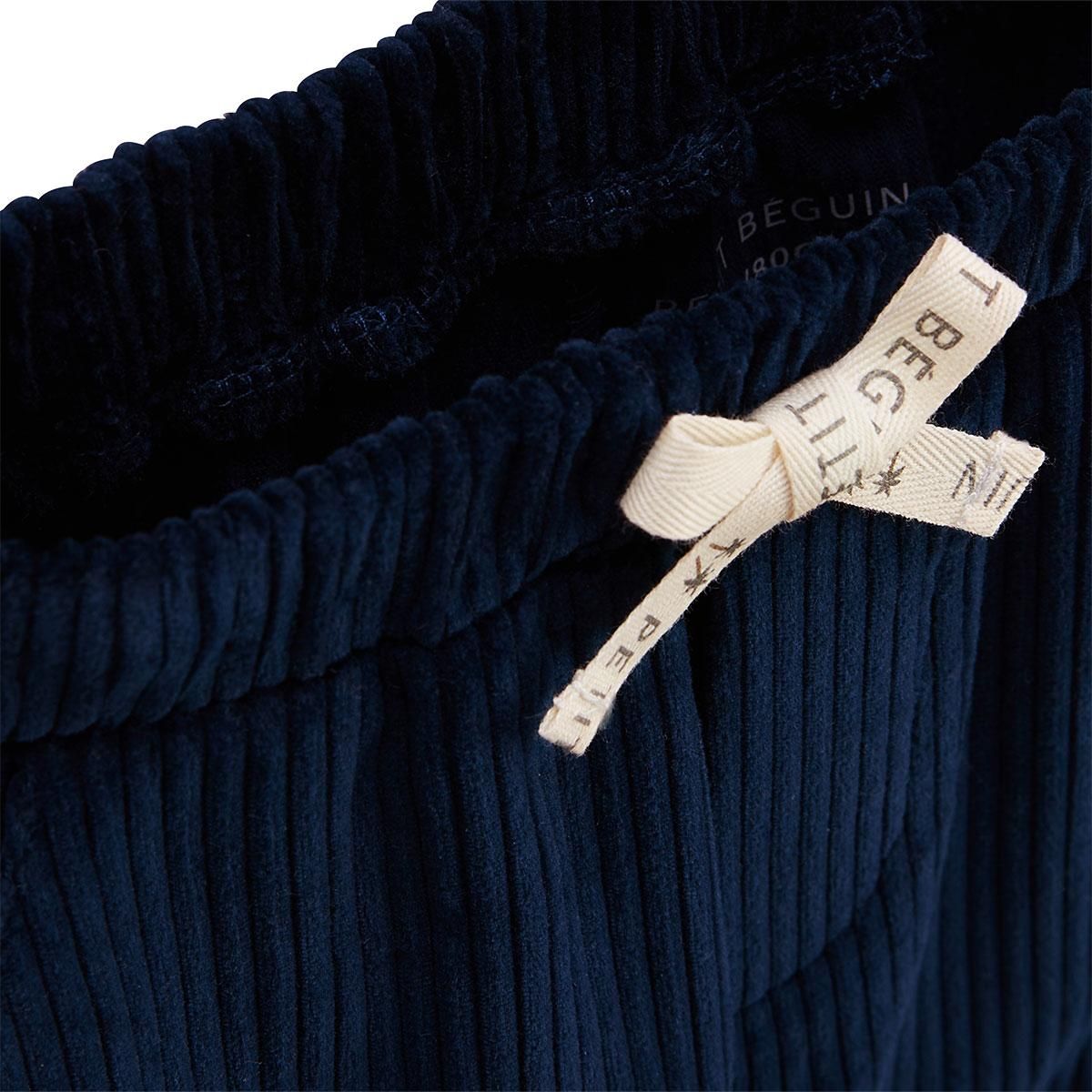 Petit Béguin Pantalon enfant en velours côtelé Boavista