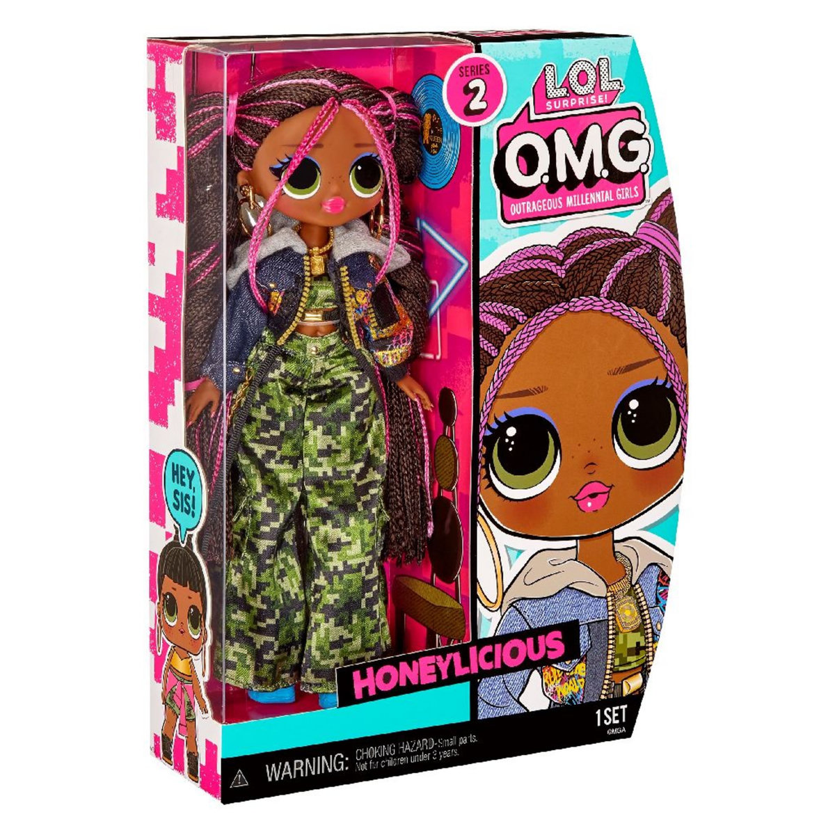 MGA LOL Surprise OMG Hos Doll - Honeylicious