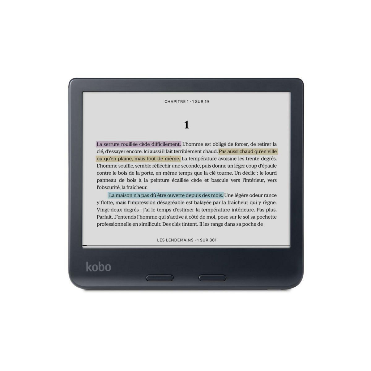 kobo Liseuse eBook Libra Colour Noire