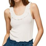 Pepe Jeans Débardeur  Femme Pepe jeans Dorina. Coloris disponibles : Blanc