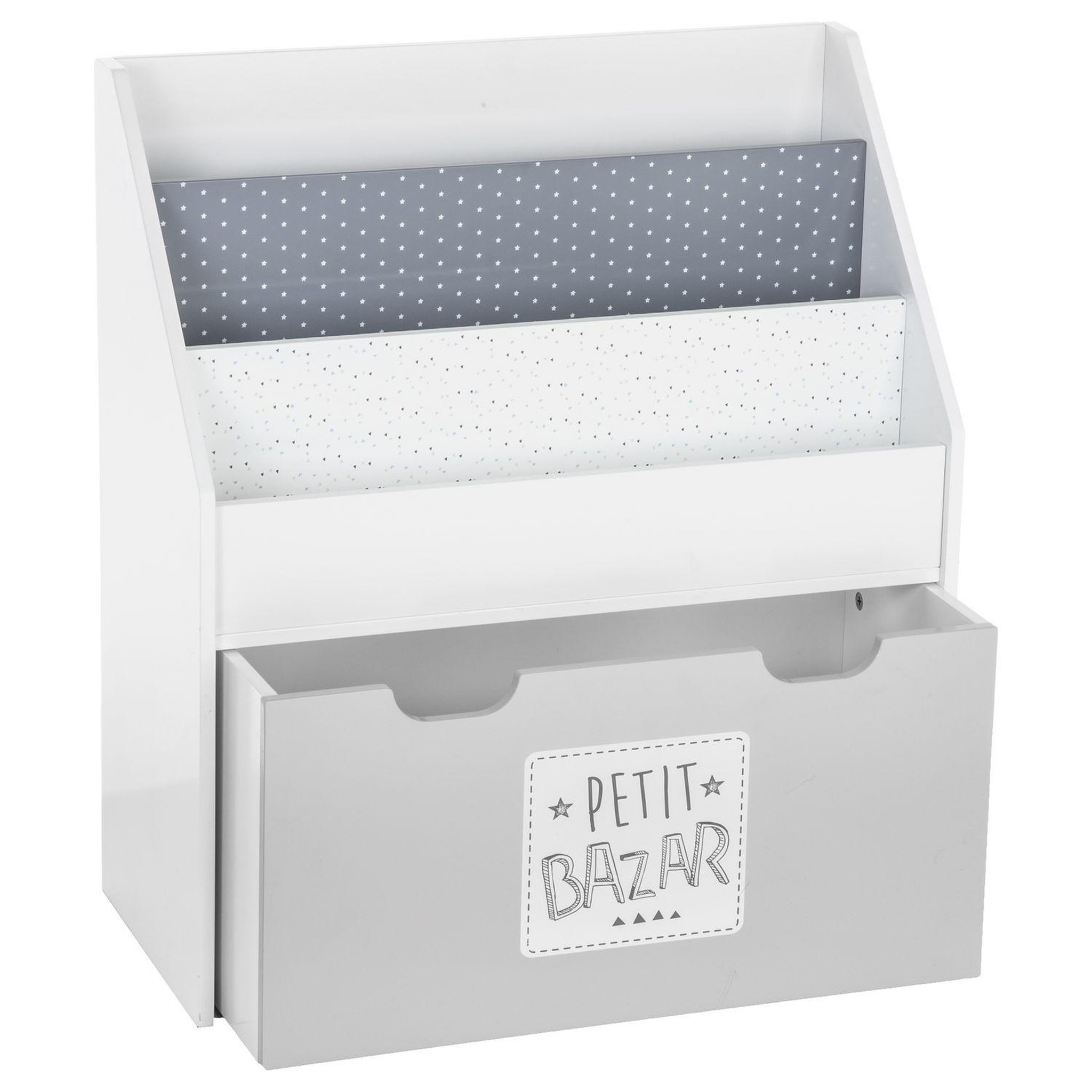 Voir la diapositive 1 : Atmosphera Kids Bibliothèque enfant petit bazar - l. 62 x h. 70 cm