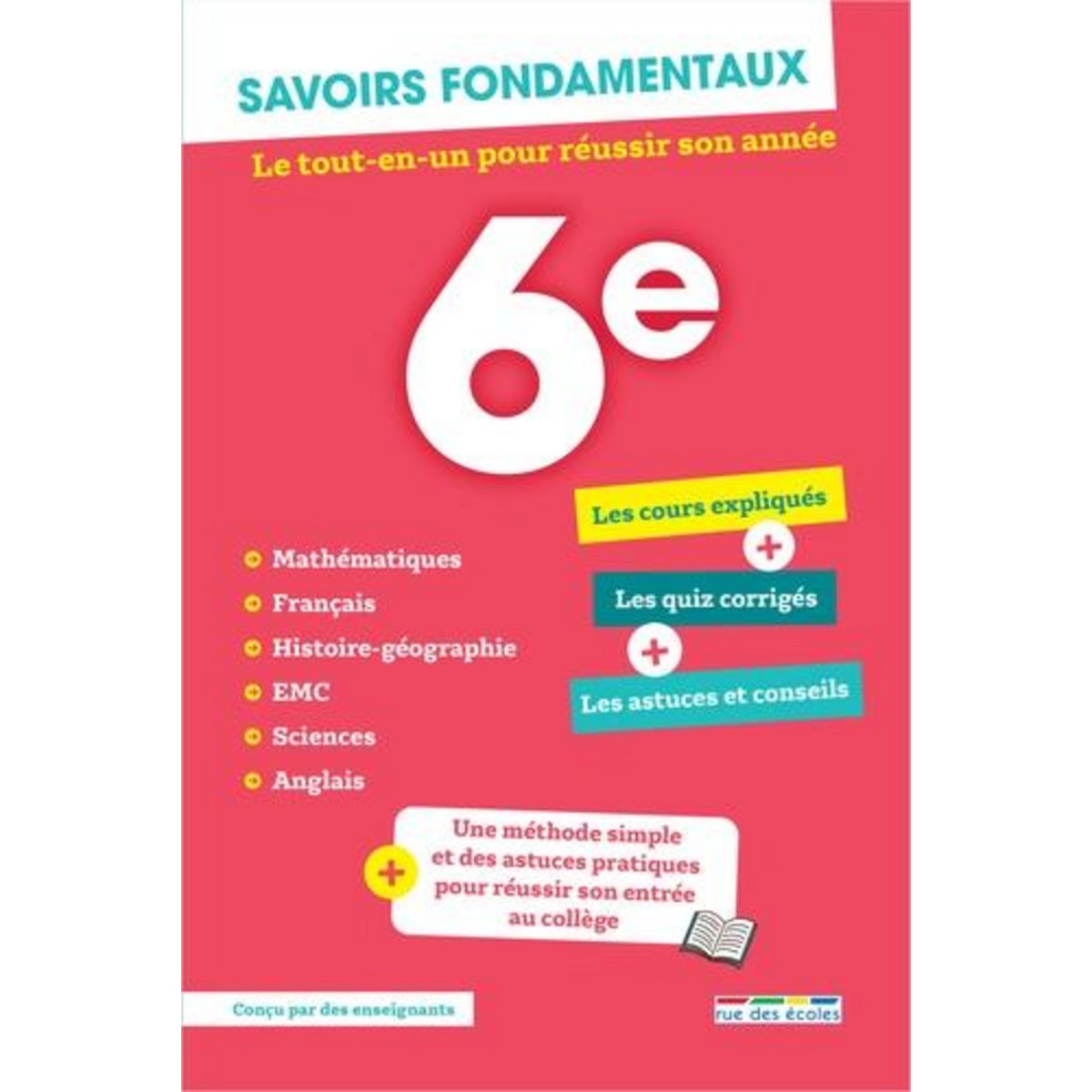 SAVOIRS FONDAMENTAUX 6E. TOUTES LES MATIERES, Cronier Aurélie