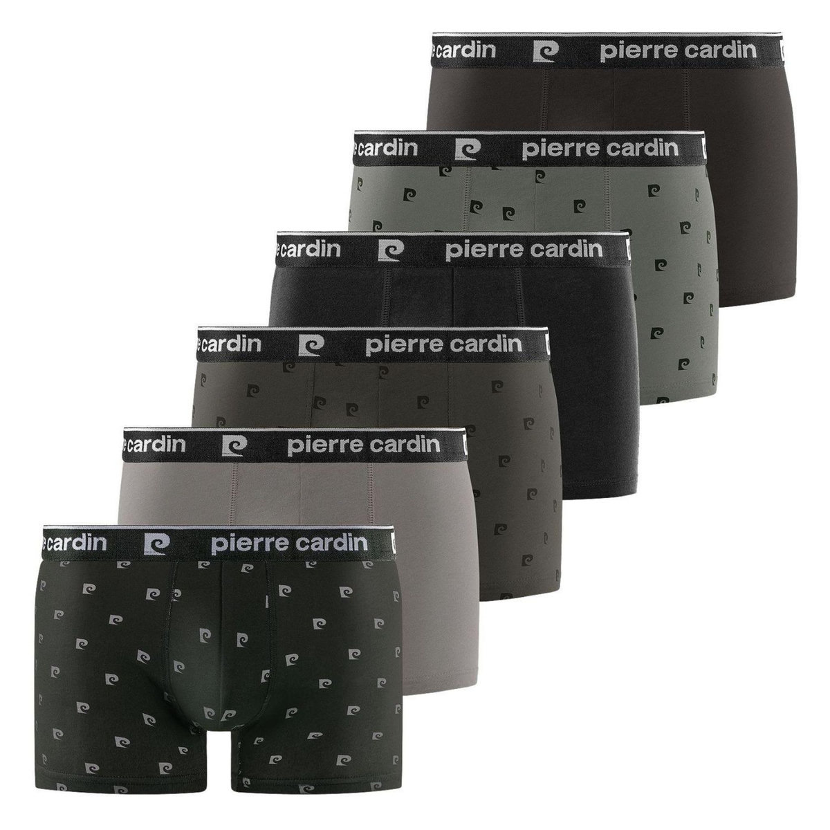 PIERRE CARDIN Lot de 6 boxers homme Class