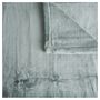 Voir la diapositive 2 : ACTUEL Plaid uni en polyester 380gsm MILK FROZEN