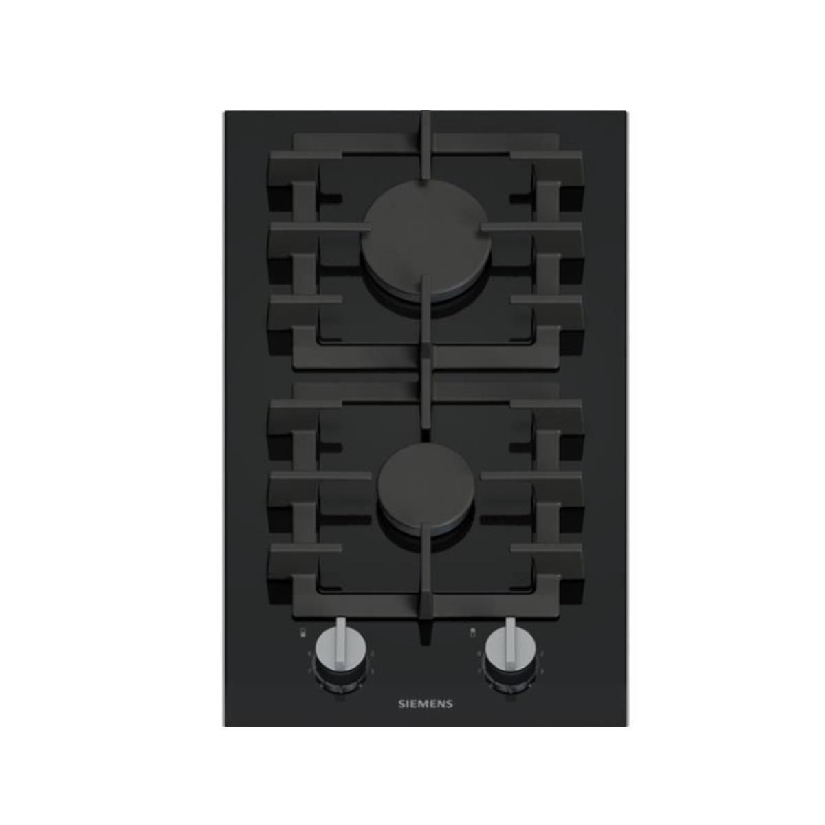 Siemens Domino gaz 30cm 2 feux noir - ER3A6BI40