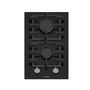 Voir la diapositive 2 : Siemens Domino gaz 30cm 2 feux noir - ER3A6BI40