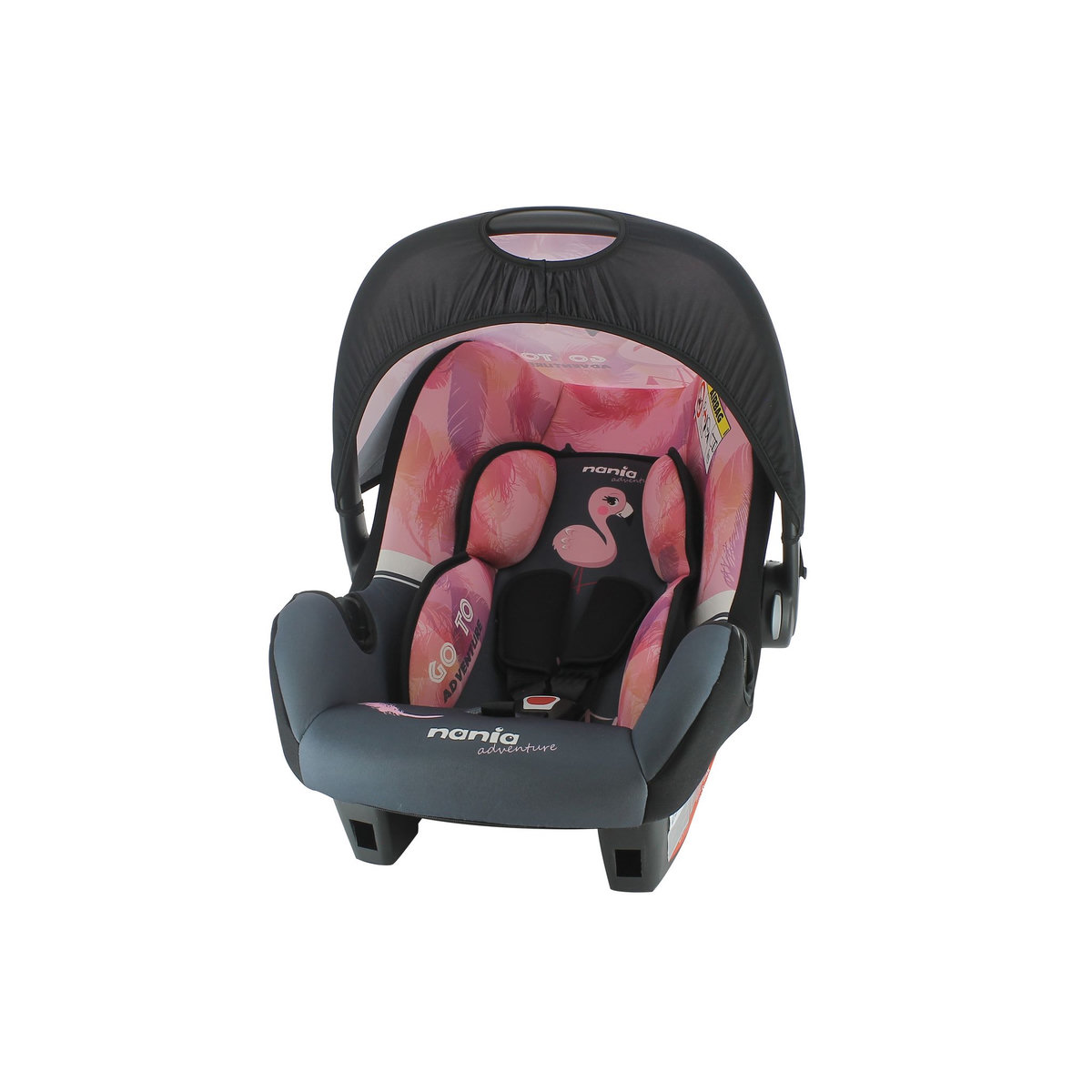 NANIA Siège auto groupe 0+ Beone Flamingo