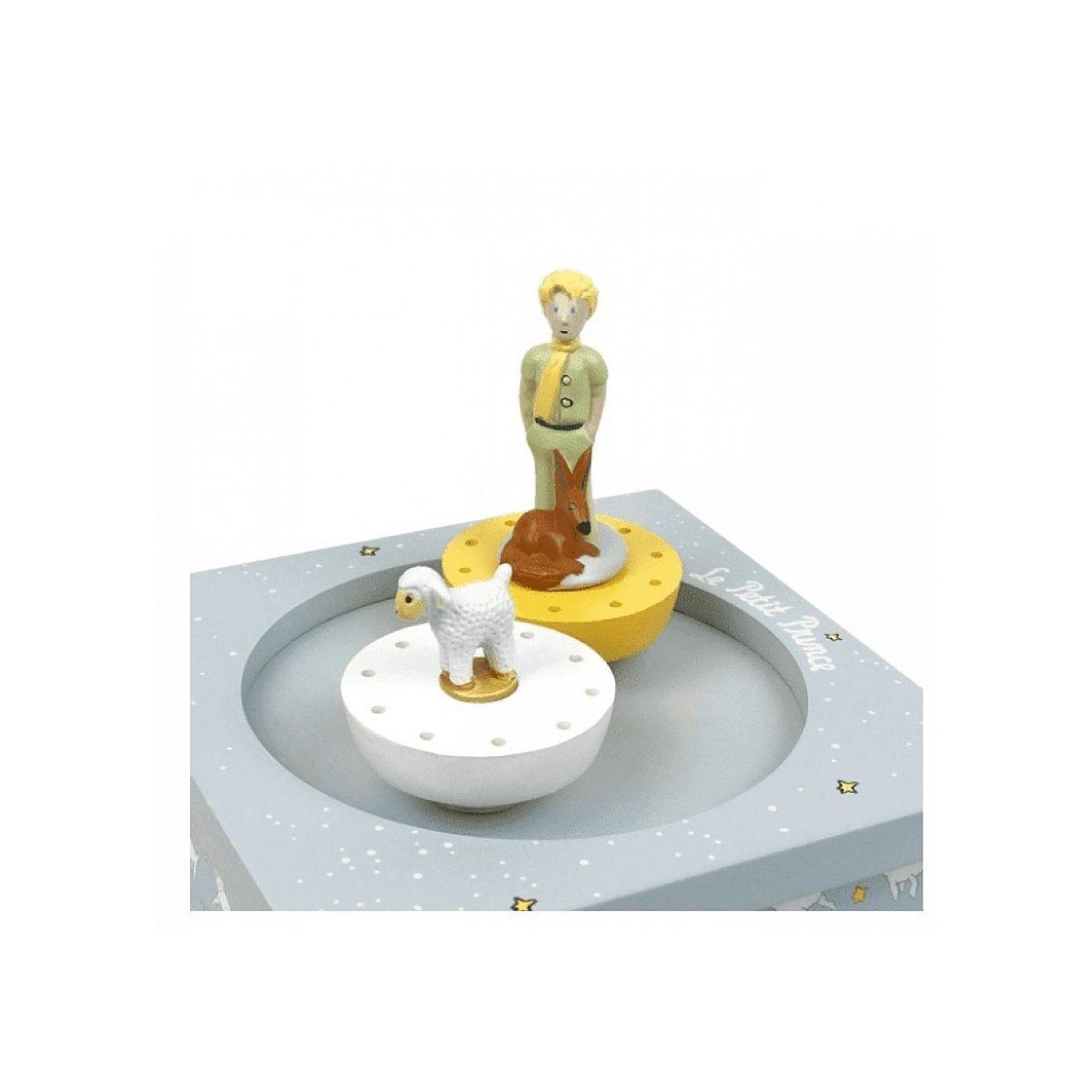 Voir la diapositive 2 : Trousselier Boite a musique dancing le petit prince ciel
