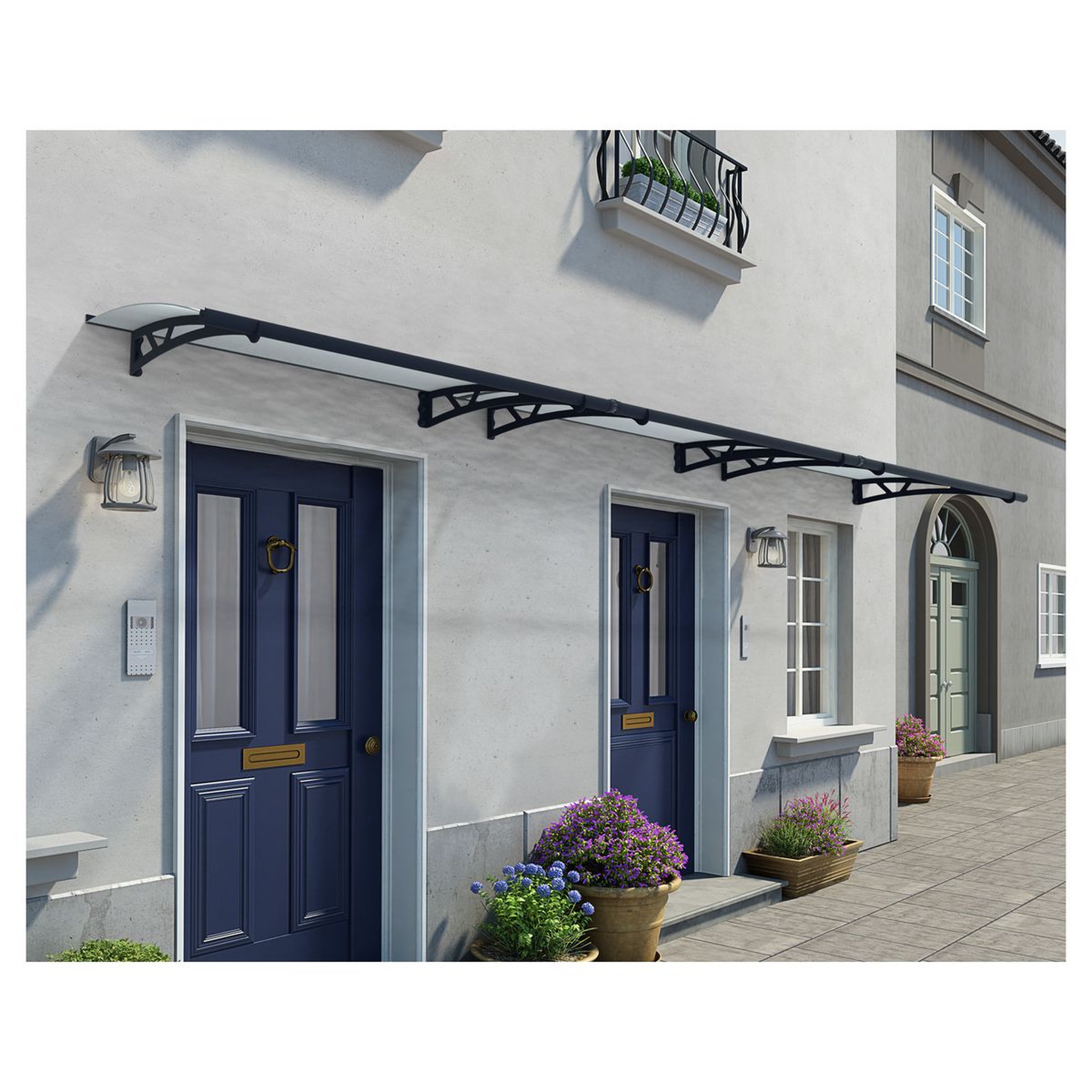Voir la diapositive 1 : Canopia by PALRAM Marquise CANOPY ALTAIR 4500 Gris anthracite