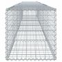 Voir la diapositive 4 : VIDAXL Panier gabion avec couvercle 600x50x50 cm fer galvanise