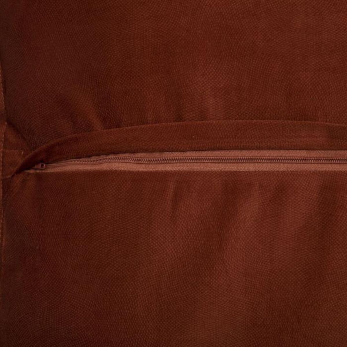 ATMOSPHERA Coussin Déhoussable  Lilou  55x55cm Terracotta
