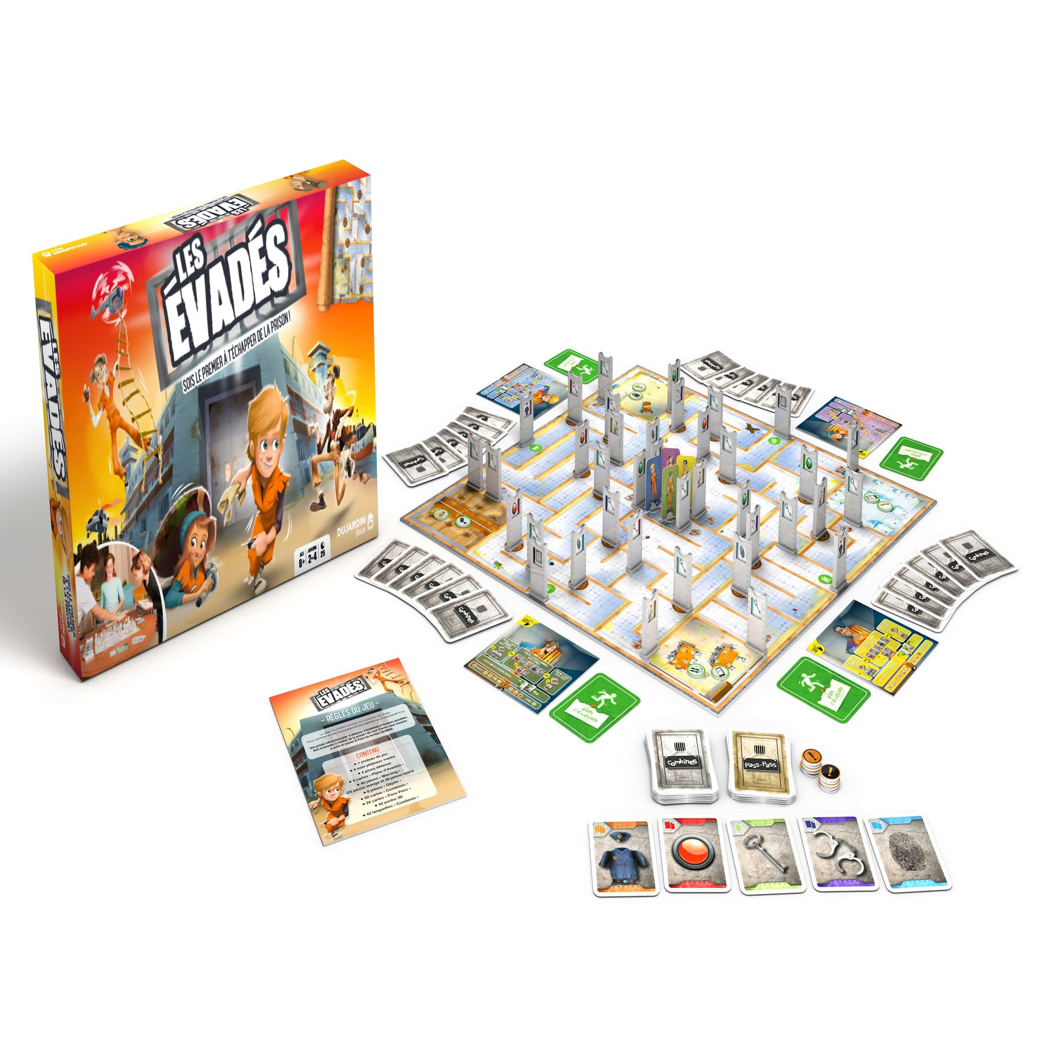 Voir la diapositive 2 : DUJARDIN Jeu Les évadés 